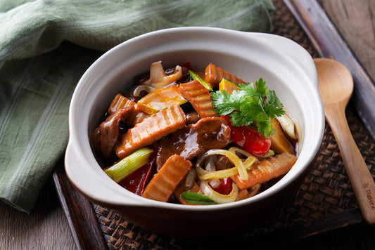 蛋干南瓜牛肉煲